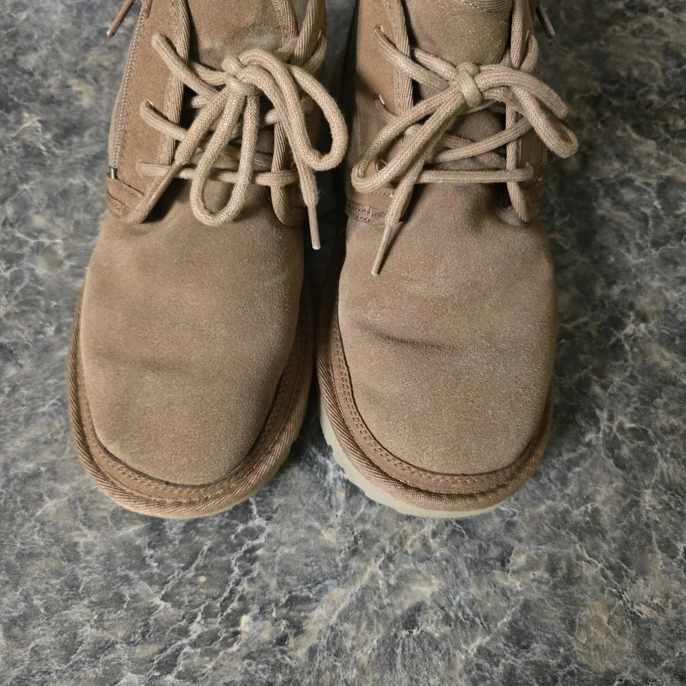 Ugg‎ Classic Neumel Zip Big Kids Boots 1117411K Chestnut Brown Sz 6